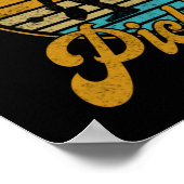 他の人とのディンクPickleballレトロヴィンテージ ポスター (角)