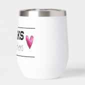 他の人と一緒によく飲む熱ワインタンブラー (背面)