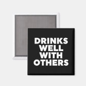 他の人と一緒によく飲む マグネット (正面/裏面)