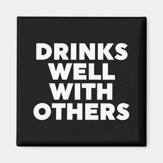 他の人と一緒によく飲む マグネット (正面)