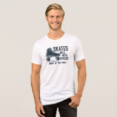 他の人と上手にスケートをする…ほとんどの時間 トライブレンドTシャツ (正面全面)