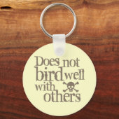 他の人と上手に付き合わない キーホルダー (正面)