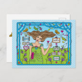 他の人に親切にする_はがき ポストカード (正面/裏面)