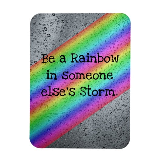 他の人の嵐のマグネットに虹を見せる マグネット (縦)