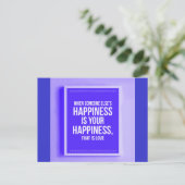 他の人の幸せが君の幸せである時 ポストカード (スタンド正面)