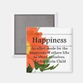 他の人の幸せを作成する マグネット (正面/裏面)