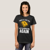 他の全てが失敗した場合読は、再び指示Ch Tシャツ (正面フル)