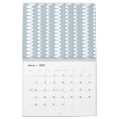 他の可視要素のない白い背景 カレンダー (3月 2027)