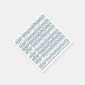 他の可視要素のない白い背景 スタンダードカクテルナプキン (角)