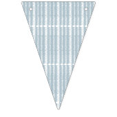 他の可視要素のない白い背景 バンティングフラッグ (第1の旗)