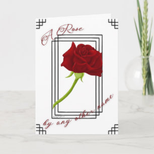 他の名前によるバラバレンタインデーのカード カード