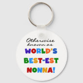 他の国では最も高い最高のTシャツギフトとして知られている キーホルダー (正面)