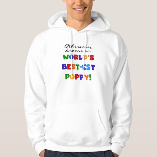 他の国で最も最高の知られているポピーTシャツアンドギフト パーカ (正面)