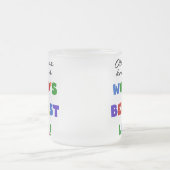 他の場合は最も最高の高いロラの贈り物として知られる フロストグラスマグカップ (中央)