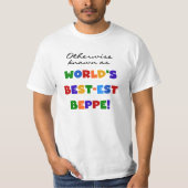 他の場合は最も最高の高い別府として知られる Tシャツ (正面)