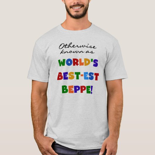 他の場合は最も最高の高い別府として知られる Tシャツ (正面)