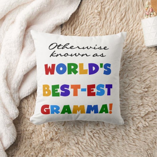 他の場合は最も高い最高のグラマギフトとして知られる クッション (ブランケット)