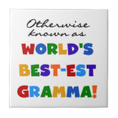 他の場合は最も高い最高のグラマギフトとして知られる タイル (正面)