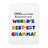 他の場合は最も高い最高のグラマギフトとして知られる マグネット (縦)