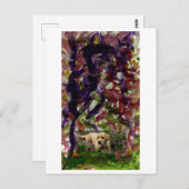 他の場所のはがき屋の犬 ポストカード (正面/裏面)