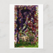 他の場所のはがき屋の犬 ポストカード (正面)