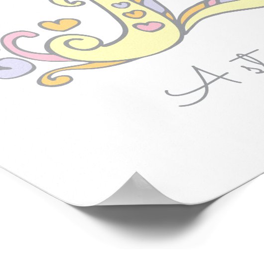 他の女の子の名前の意味ポスター ポスター (角)