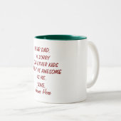 他の子どもは私ほどではなくて申し訳な素晴らしいです ツートーンマグカップ (正面右)