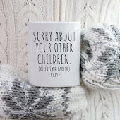 他の子供たちクリスマスママのプレゼントごめんなさい マグカップ