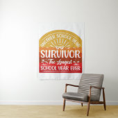 他の学校年生存学おもしろい校 タペストリー (インサイチュ)