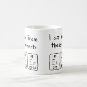 他の定期テーブル名mag コーヒーマグカップ (中央)