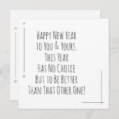 他の年よりも幸せな新年 (正面/裏面)