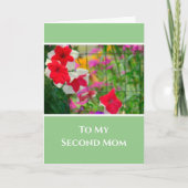 「他の母へ」/幸せな母の日/フローラ カード (正面)