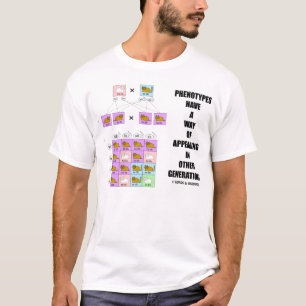 他の生成で現われる表現型の方法 Tシャツ