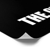 他の考え国の赤字は重大である ポスター (角)