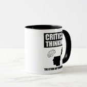 他の考え国の赤字は重大である マグカップ (正面右)