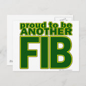 他の誇りを持った嘘をつく ポストカード (正面/裏面)