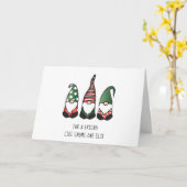 他の誰でもないような友達のよきえ gnome カード (黄色い花)