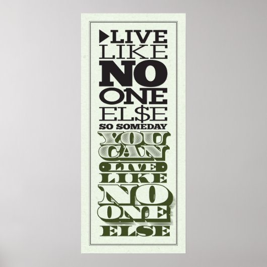 他の誰と同じように生きる ポスター (正面)