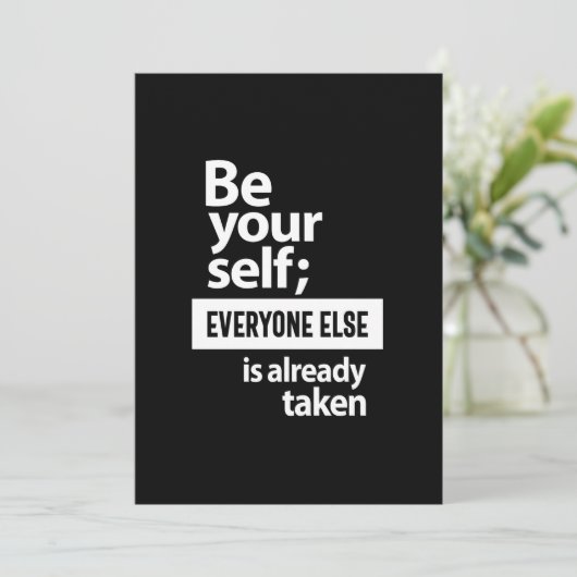 他の誰もが既に撮影されている自分自身 招待状 (スタンド正面)