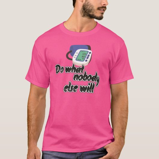 他の誰もやらないことをする Tシャツ (正面)