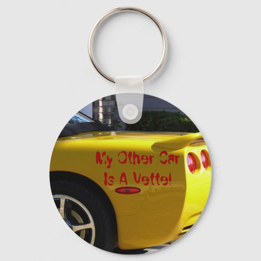 他の車はベットだ！ キーホルダー (正面)