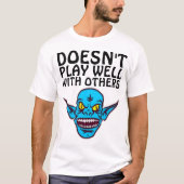 他の遊Tシャおもしろいツと合わない Tシャツ (正面)