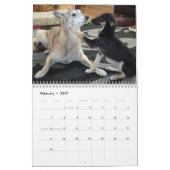 他の2019絹のWindhounds カレンダー (2月 2027)