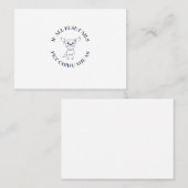 他もしはペットのチフア 名刺 (正面/裏面)