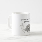 他より遅いマグ コーヒーマグカップ (正面左)