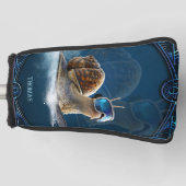 他クールのよりも、スノーボードのカタツムリ。 ゴルフヘッドカバー (正面)