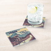 他人がサイクリングしない時に訓練する ガラスコースター (アングル)