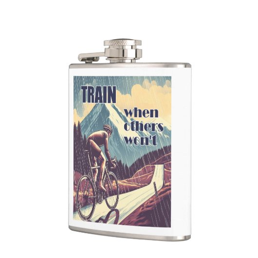 他人がサイクリングしない時に訓練する フラスク (左)