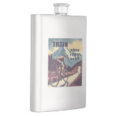 他人がサイクリングしない時に訓練する フラスク (右)