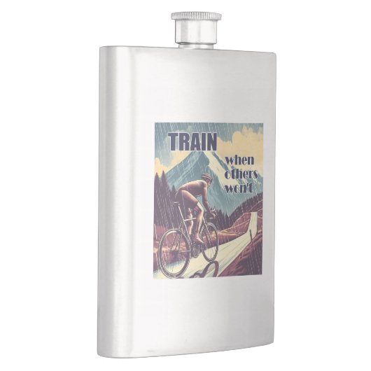 他人がサイクリングしない時に訓練する フラスク (右)